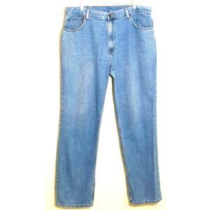 LL Bean Jeans Men's Sz 40 x 34 Classic Fit Straight Leg Medium Wash Denim